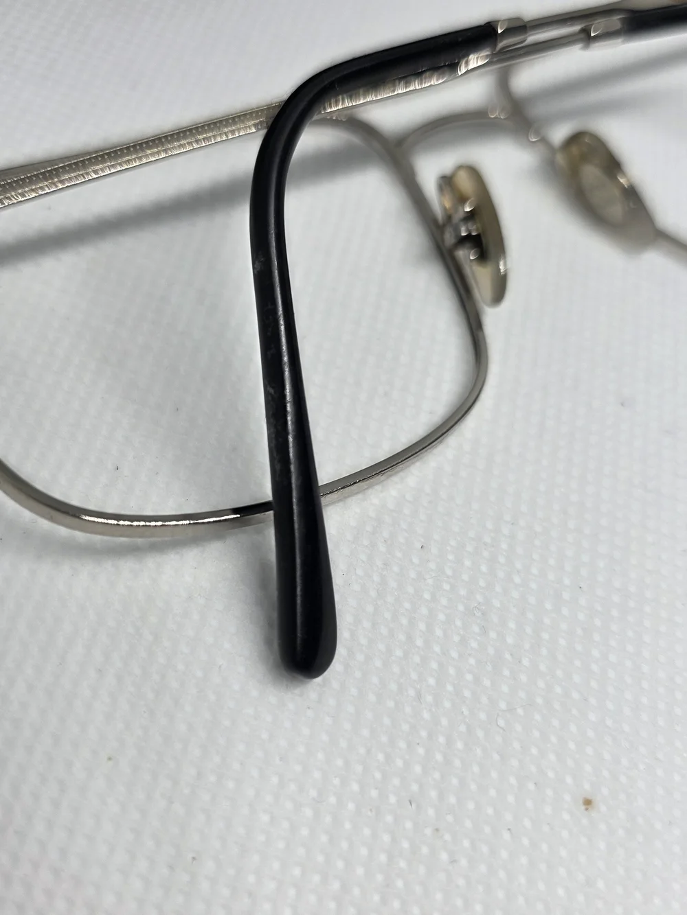Ray-Ban RB 6434 Silver Metal Aviator Glasses Frames with Black Temples - Picture 7 of 7